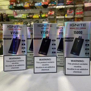 Pod Ignite – 15.000 Puffs com Display LED e Air Switch (Ultra Slim)