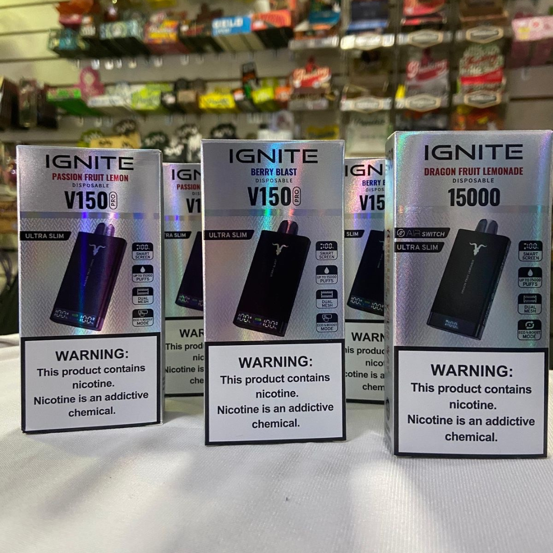 Pod Ignite – 15.000 Puffs com Display LED e Air Switch (Ultra Slim)