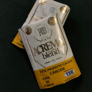 Tabaco Acrema Blend 20g – Tabaco Claro e Extra Fino para Enrolar
